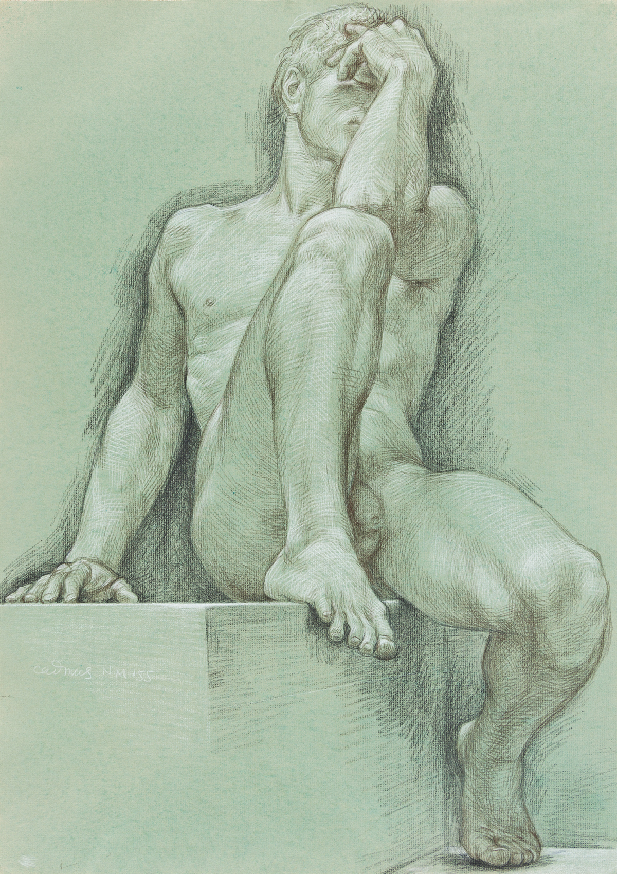 PAUL CADMUS (1904-1999) Male Nude (NM 155).